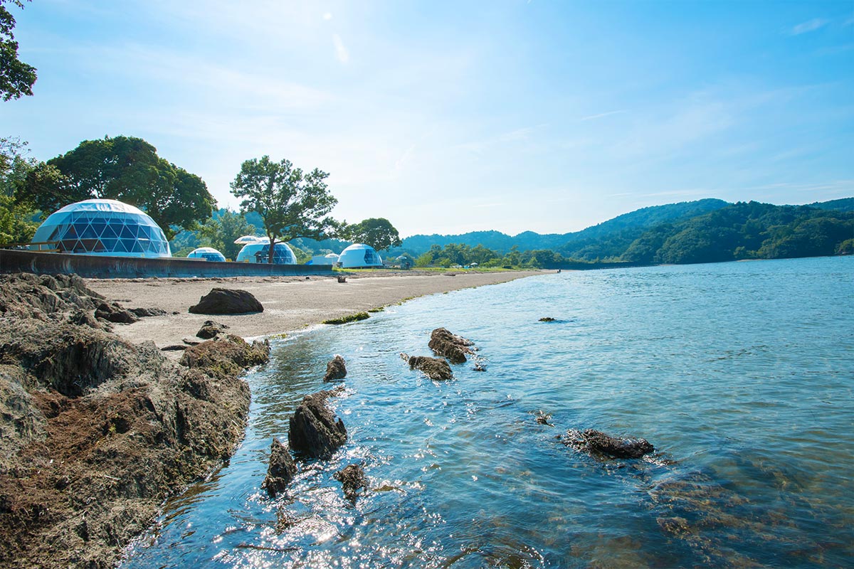 プライベートビーチ