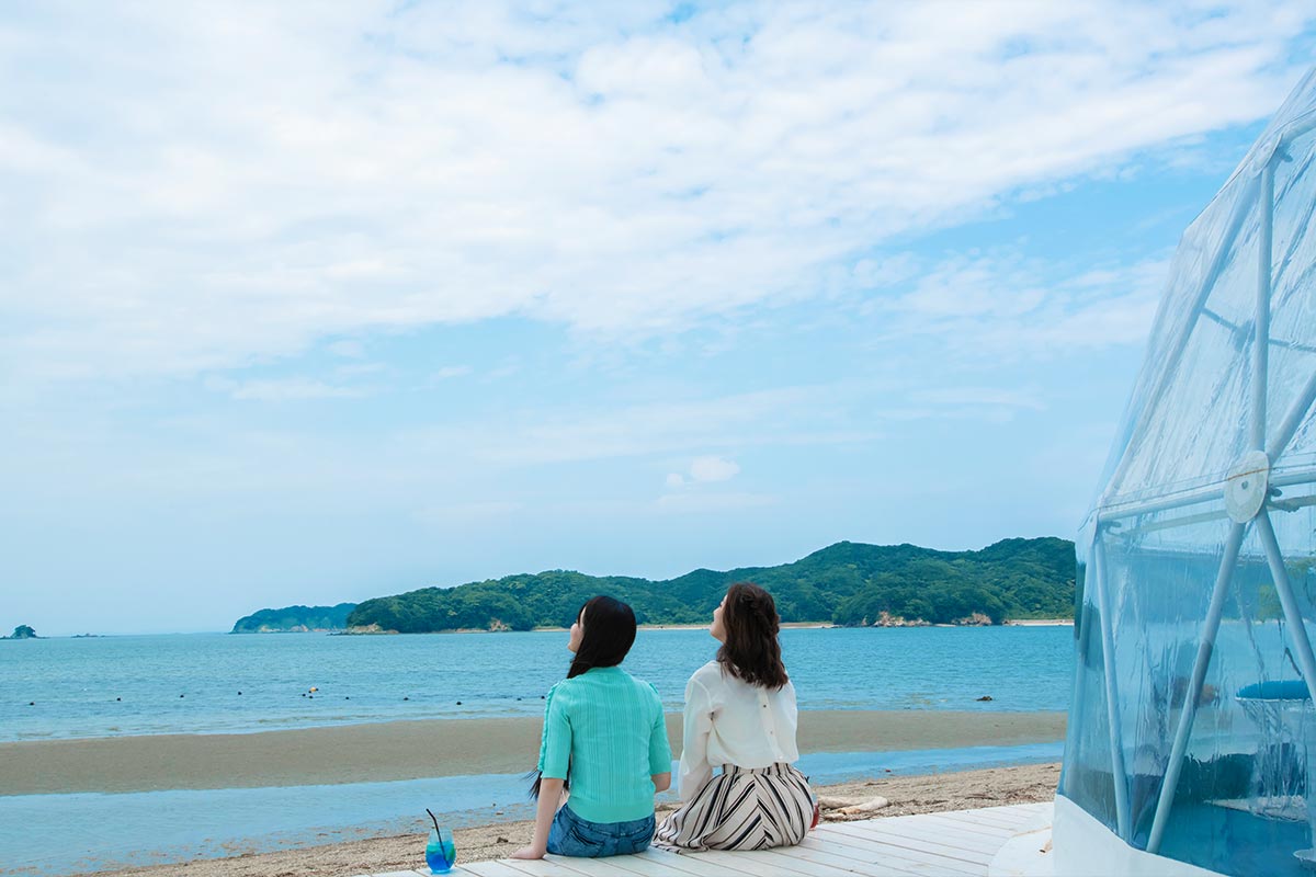 プライベートビーチ